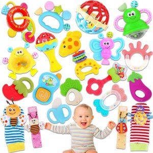 20Pcs Baby Toys 0-6 6-12 Months, Infant Toys 0-6 Months, Newborn Toys, Baby Toys